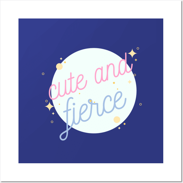 Cute and fierce Wall Art by MediocreStore